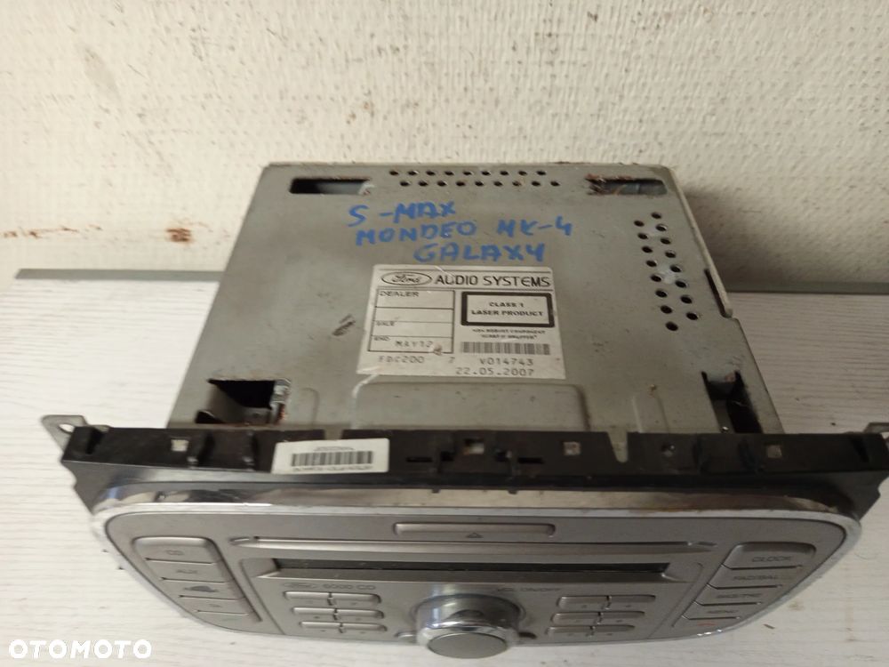 RADIO FORD MONDEO MK4 S-MAX GALAXY 7S7T-18C815-AB - 2
