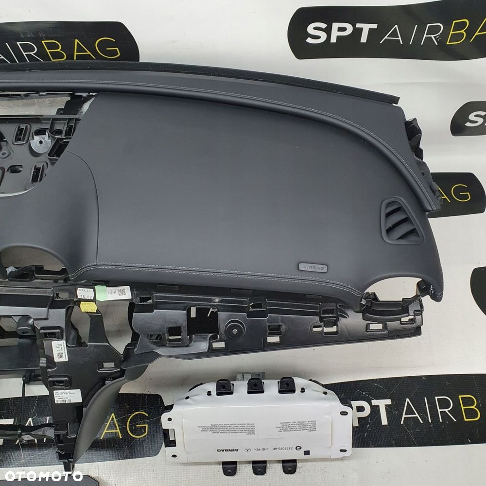 MERCEDES C KLASA W206 HEAD UP DESKA ROZDZIELCZA KONSOLA KOKPIT PULPIT PODUSZKI AIRBAG AIR BAG KIT SET - 4