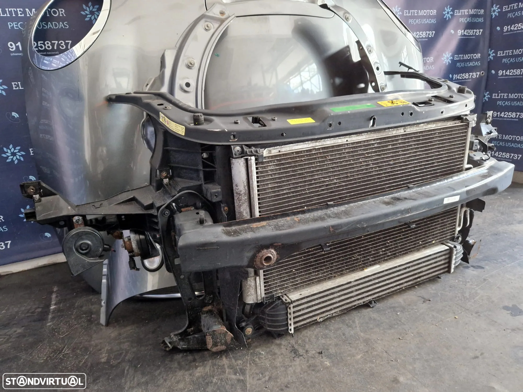 Frente completa usada MINI COOPER S R56 XENON R55 R57 capot parachoques oticas guardalamas - 8