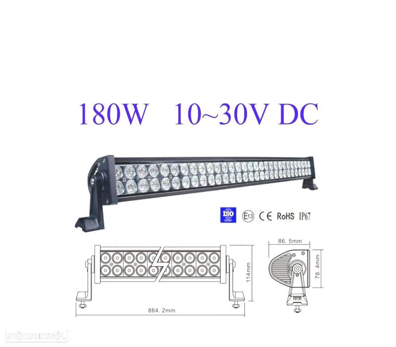 BARRA LED 180W 10.800 LM - 1