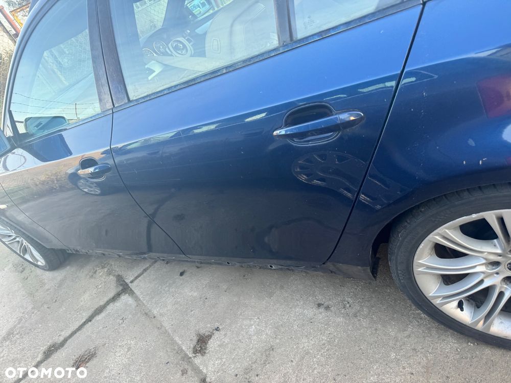Bmw e61 kombi TIEFSEEBLAU METALIC TOLEDOBLAU a76/5  maska drzwi prawe lewe przednie przód tył tylnie klapa pas przedni - 3