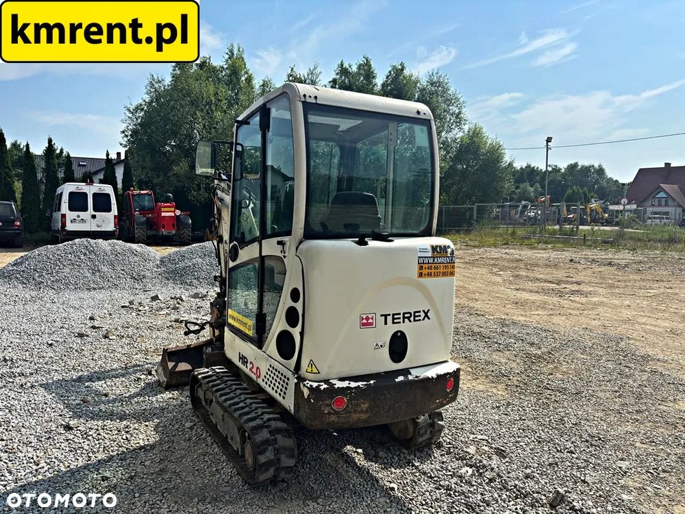 Terex HR 2.0 MINI-KOPARKA 2006R | JCB 8015, 8016, 8018, YANMAR SV 15, CAT 302.5, Kubota KX61-3, Takeuchi TB216, Wacker Neuson EZ17 - 18