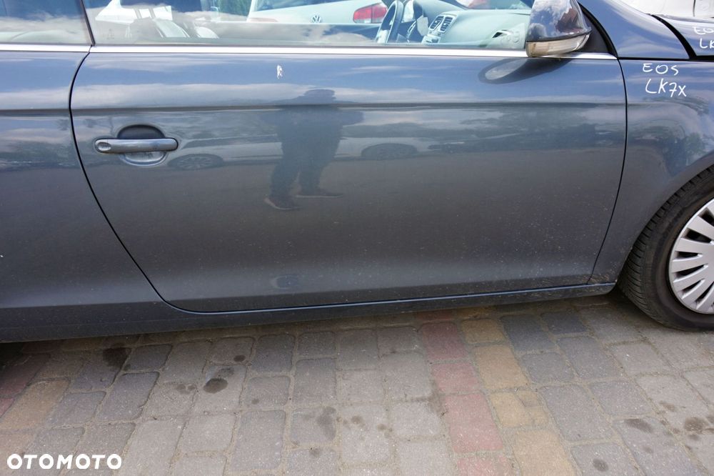 DRZWI PRZEDNIE PRAWE EOS 1F7 LK7X  SZARY VOLKSWAGEN 2005-2010 - 3