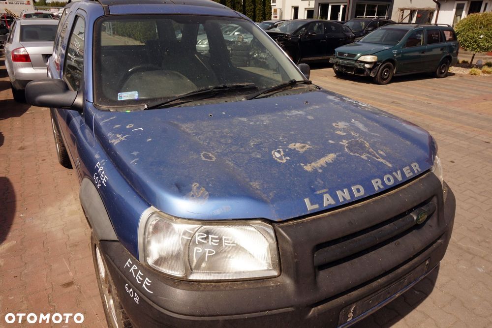 MASKA ZDERZAK BŁOTNIKI LAMPY FREELANDER I L314 608  LAND ROVER 1997-2000 NIEBIESKI PRZÓD KOMPLETNY - 3
