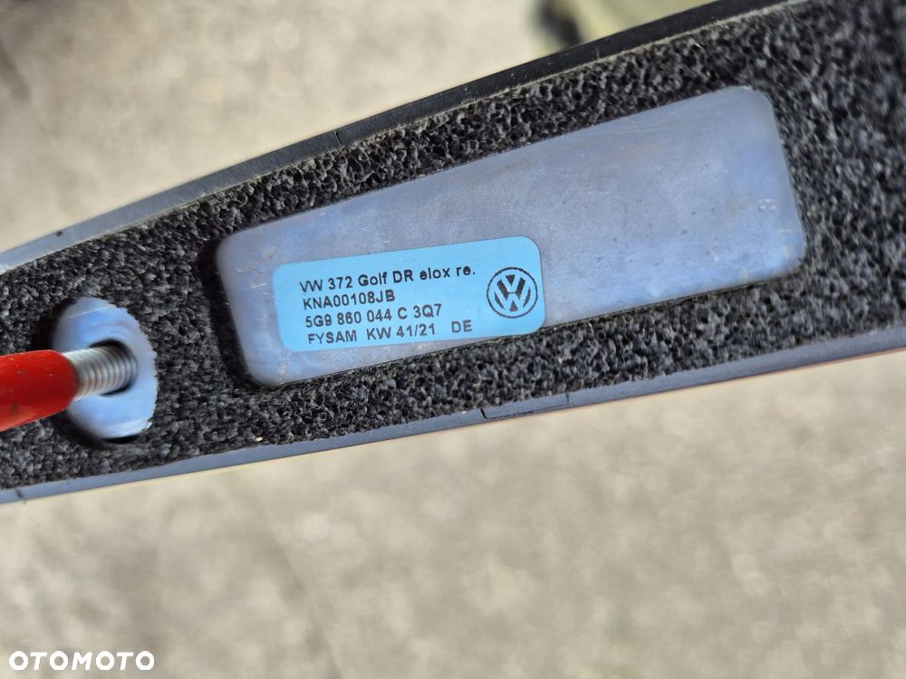 VW Golf 7 VII kombi 12- prawy reling dachowy lifting 5G9 - 4