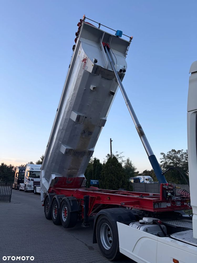 Stas 28m3 CAŁA ALUMINIOWA  SPROWADZONA OŚ PODNOSZONA - 5