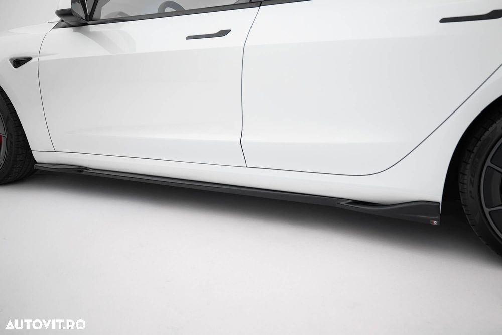 Elemente tuning Tesla Model 3 Highland eleron difuzor prelungire bara fata spate - 9