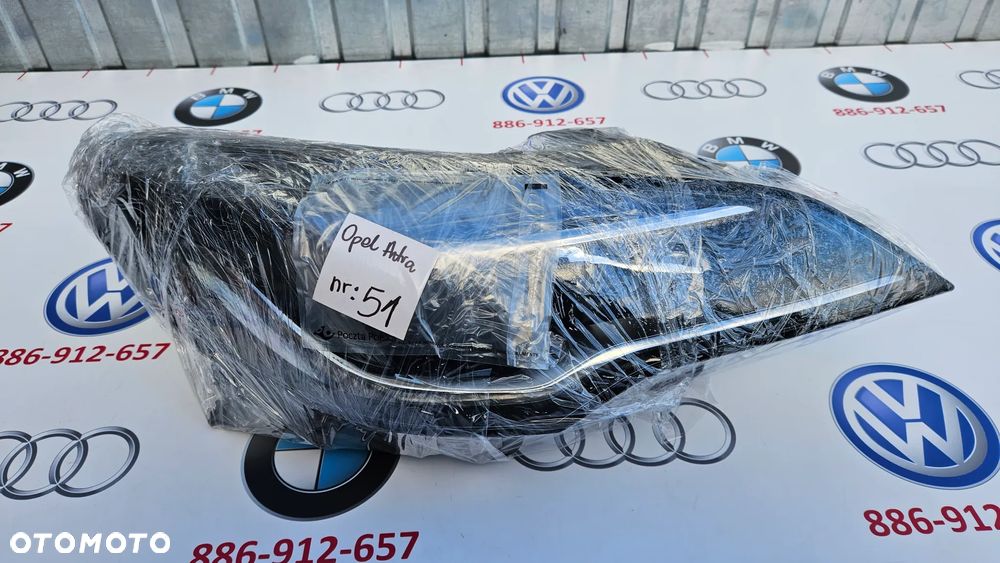 Opel Astra K V Reflektor przedni prawy Lampa przód prawy H1 H7 SOCZEWKA EUROPA NOWA - 21