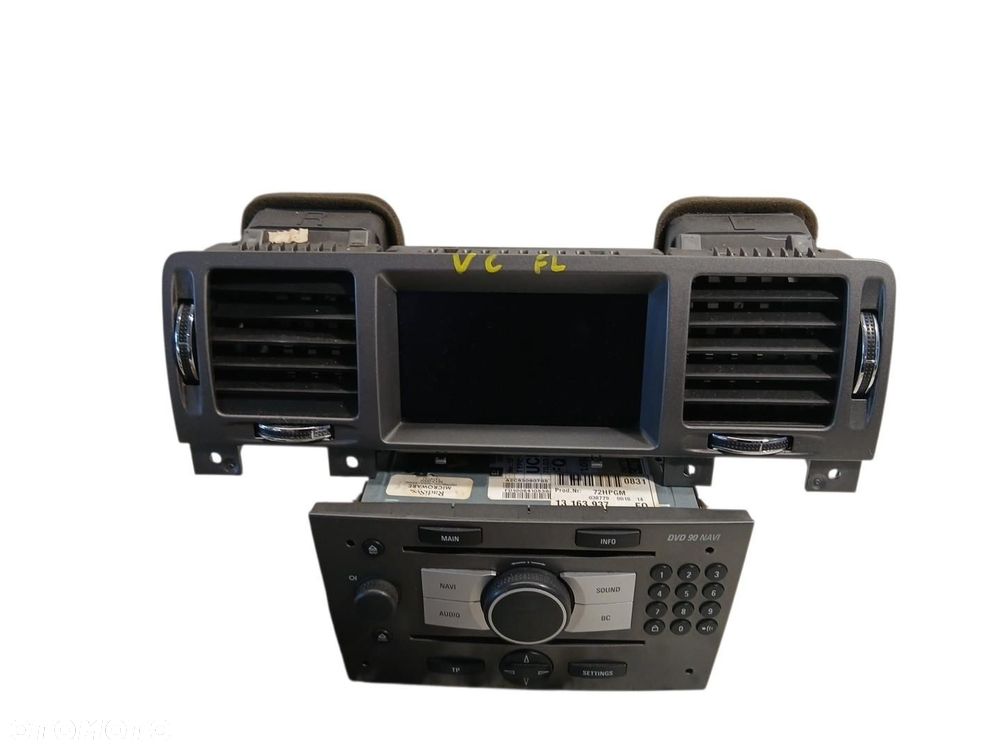 RADIO CD NAWIGACJA WYŚWIETLACZ OPEL VECTRA C LIFT RADIO CD NAWIGACJA - 1