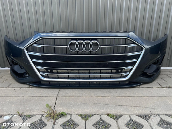 Audi A4 B9 FL Lift 8W Zderzak Przedni Przód LX7L 4xPDC 2019-24r. Ładny