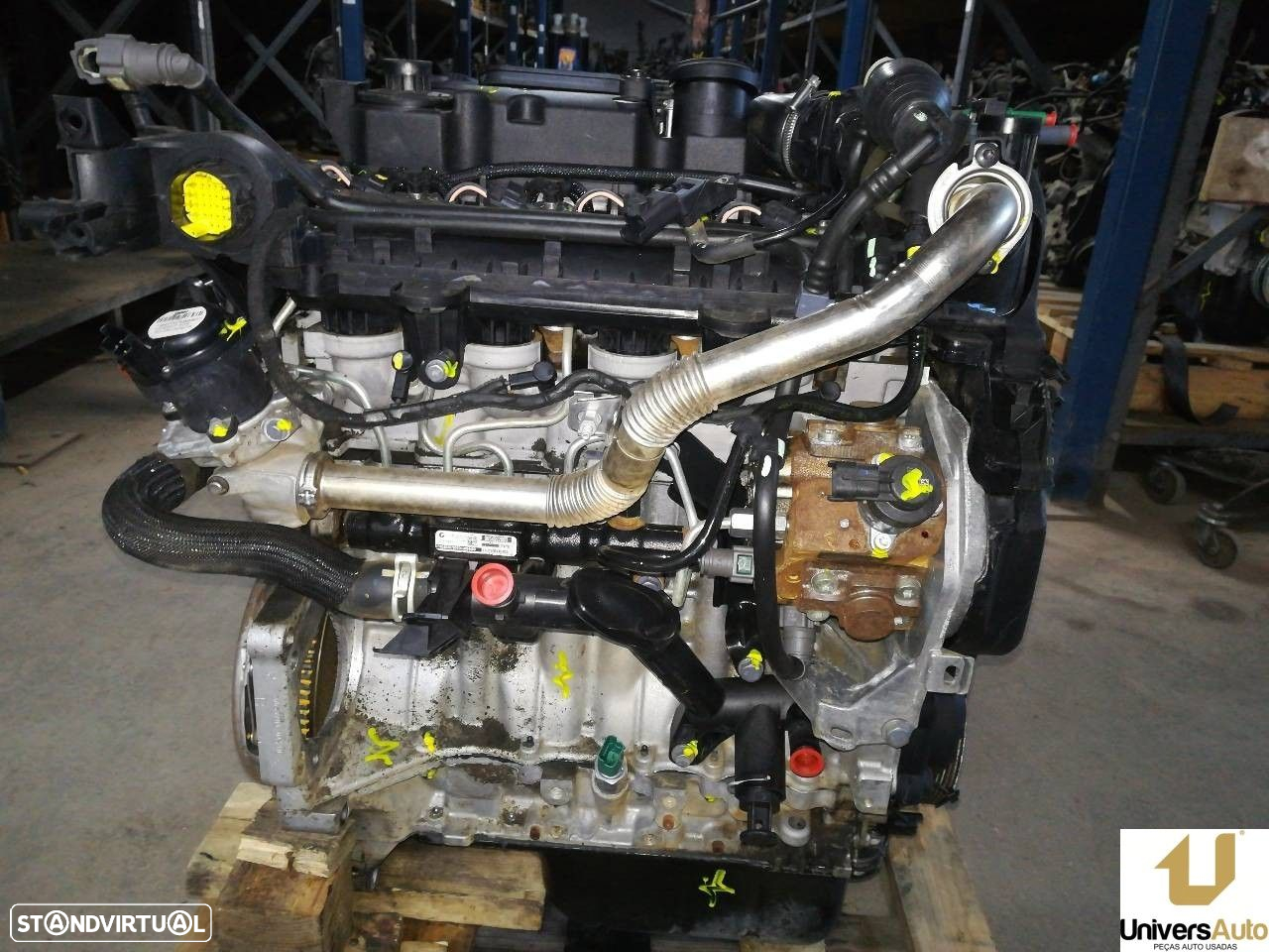 MOTOR COMPLETO CITROEN C1 2010 -8HZDV4TD - 4