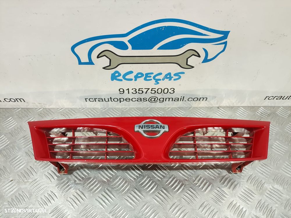 GRELHA CENTRAL FRENTE NISSAN ALMERA I 1 MK1 N15 623100N000 SIMBOLO LOGOTIPO - 3