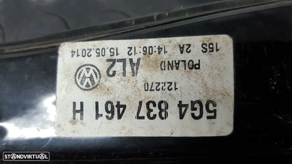 ELEVADOR FRENTE ESQUERDO VOLKSWAGEN GOLF VII LIM. ADVANCE BLUEMOTION - 3