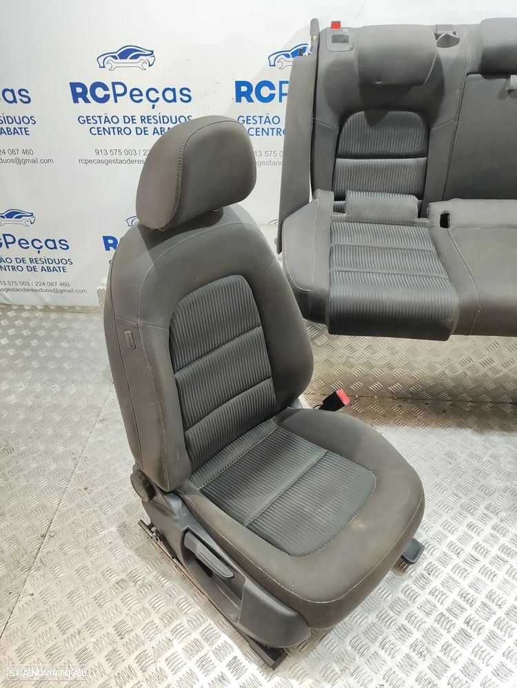 Conjunto Bancos Originais Tecido Audi A4 B8 Carro 5 Portas - 4
