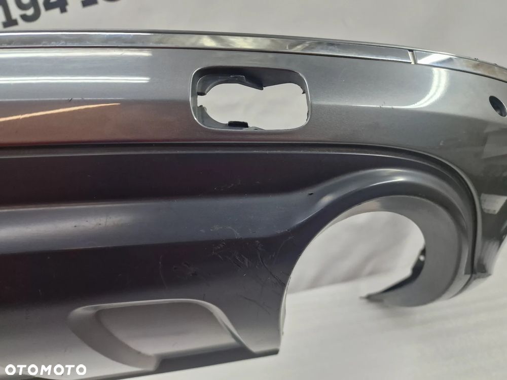AUDI Q7 4L0 LIFT 10- S-LINE DYFUZOR / SPOJLER / DOKŁADKA ZDERZAKA TYLNEGO TYLNIEGO TYŁ POD HAK , NA CHROMY , NR 4L0807521AH , NR AUKCJI DT869 - 21
