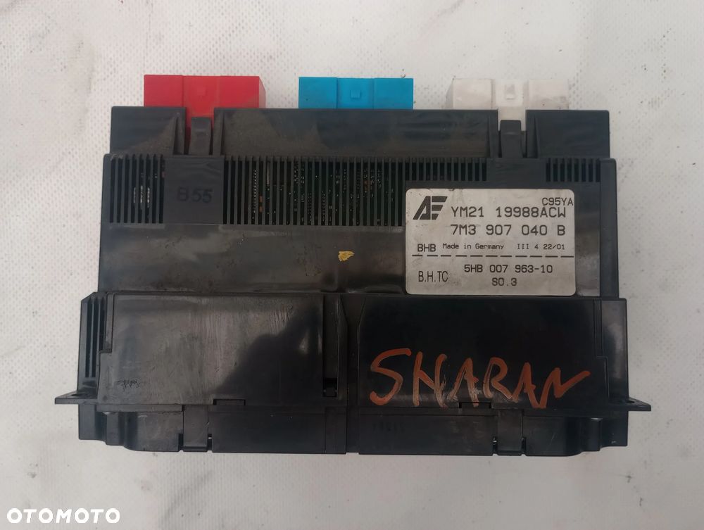 VW Sharan Panel Sterowania Klimatyzacji 7M3907040B - 2