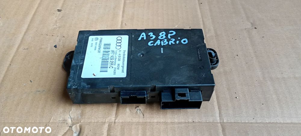 Moduł sterownik dachu Audi A3 8P Cabrio 8P7959255C - 2