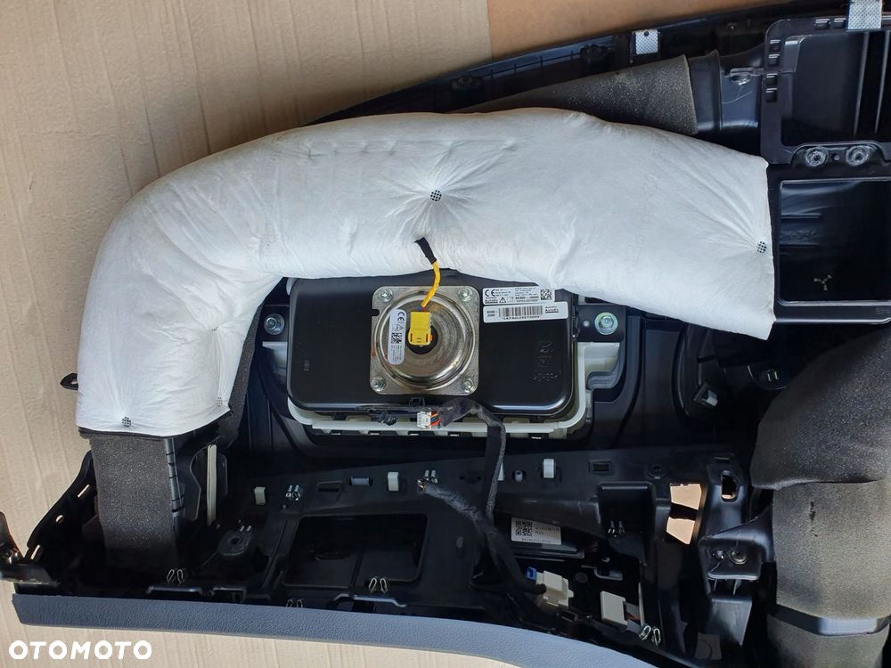 KIA STINGER DESKA KONSOLA AIRBAG KIEROWCY PASAŻERA ORYGINAŁ KOMPLET PASY - 11