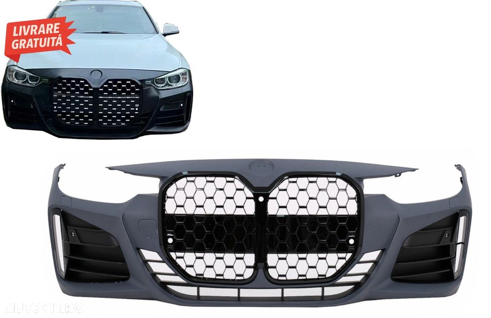 Bara Fata BMW Seria 3 F30 F31 Non LCI LCI (2011-2018) Conversie catre G80 M3 Desig- livrare gratuita - 1