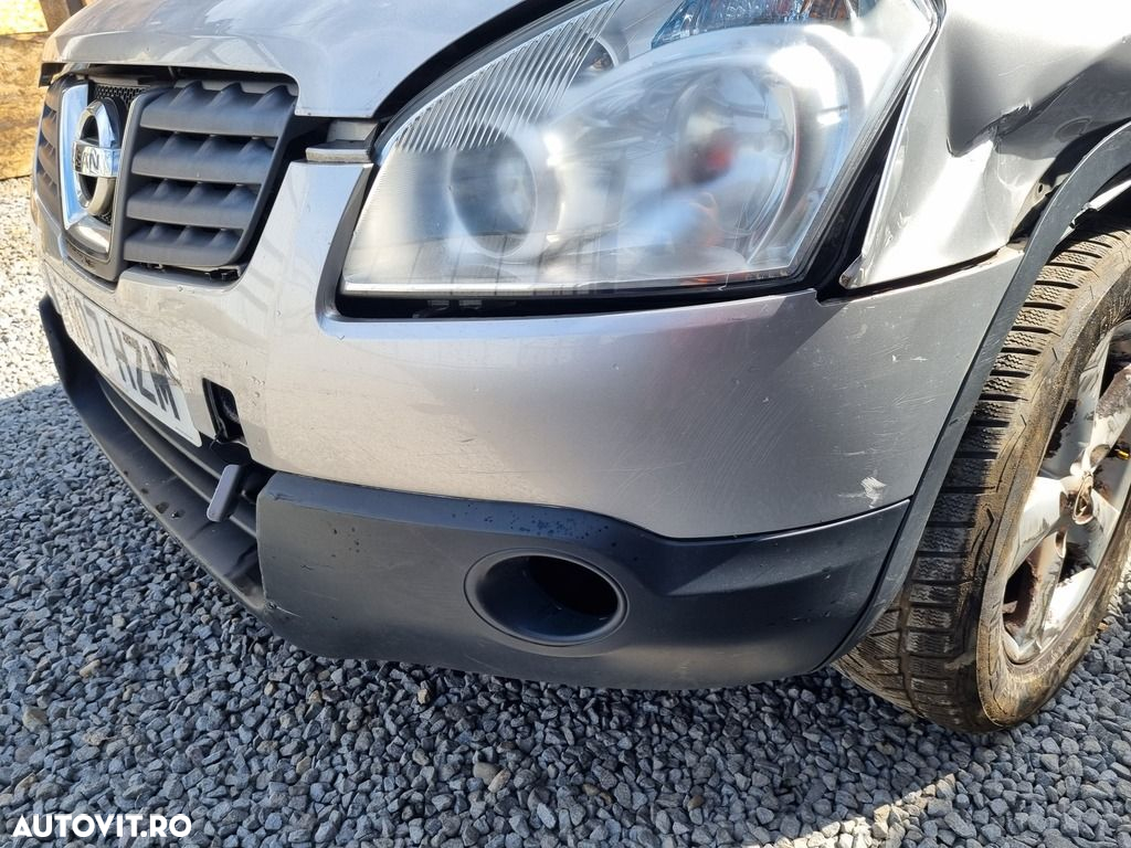 Bara fata Nissan Qashqai - SILVER METALLIC KY0 Trim KY0 G (1286) model fara spalatoare far - 2