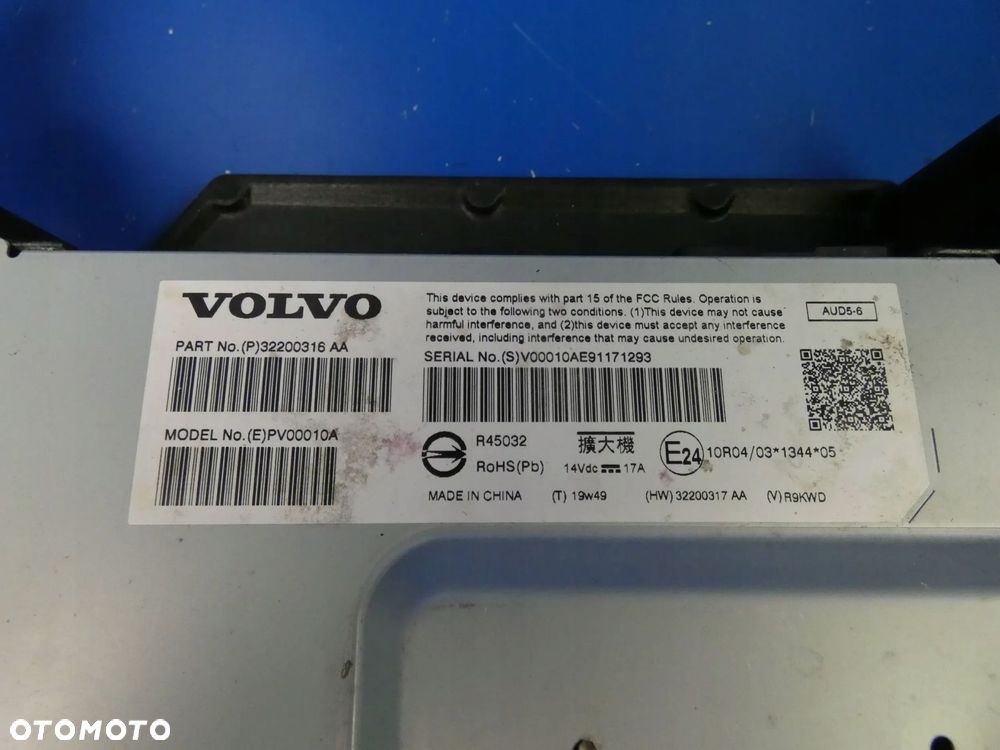 VOLVO XC90 II V90 S90 XC60 II WZMACNIACZ RADIA AUDIO - 3