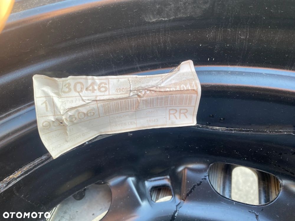 KOŁO ZAPASOWE ZAPAS DOJAZDÓWKA VW 5x100 175/70R14 DUNLOP - 8