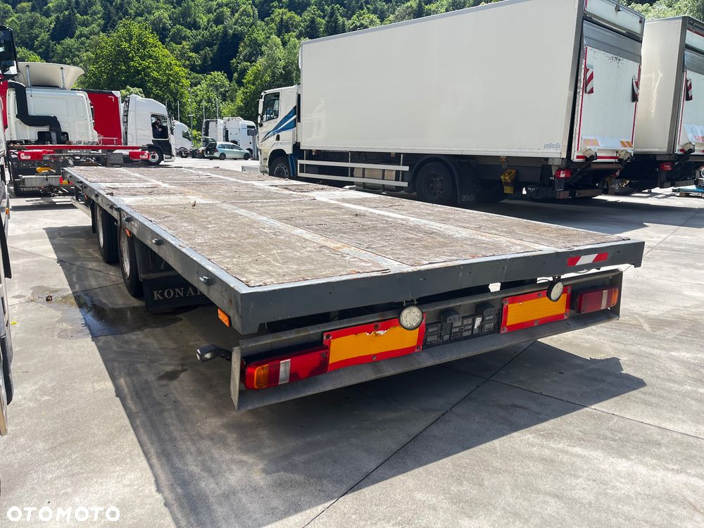 Konar Przyczepa Platforma // 7.7 Dł // 2 Osie // Dolny zaczep // - 6