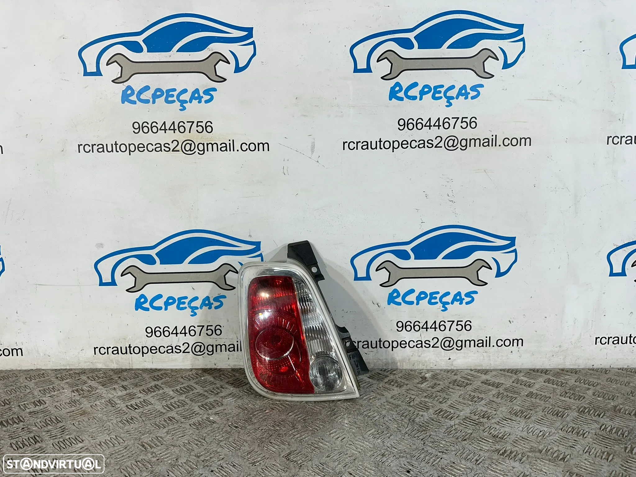 .Farolins Tras Traseiros Esquerdo Direto Originais Fiat 500 312 2007 - Presente - 10