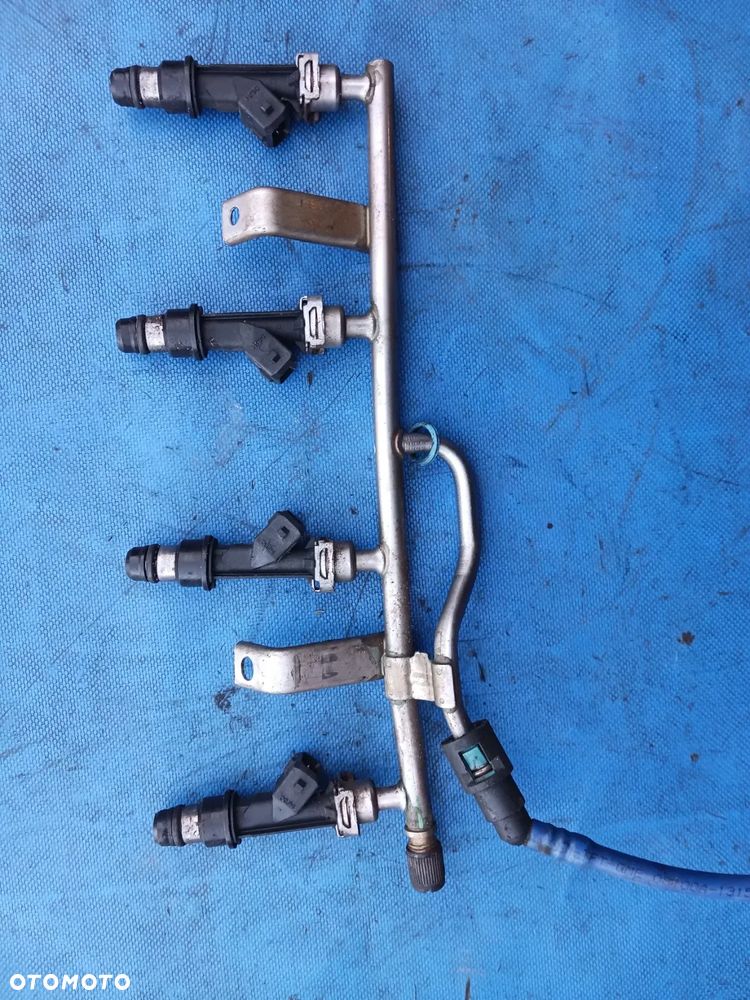 OPEL ASTRA H MERIVA A ZAFIRA B 1.6 Z16XEP wtryski 25343299 listwa wtryskowa - 3