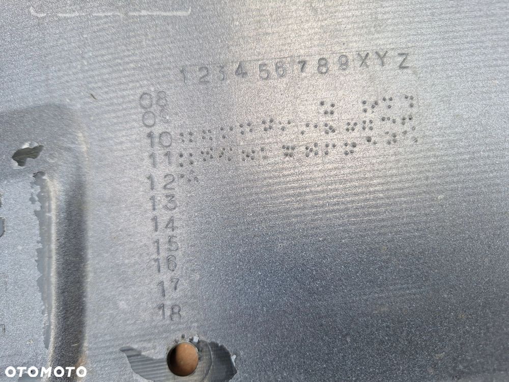 MITSUBISHI OUTLANDER II LIFT 10-12 CAŁY-NIE KLEJONY ZDERZAK PRZÓD PRZEDNI ORYGINAŁ 6400C433 WYSYŁKA 24H - 12
