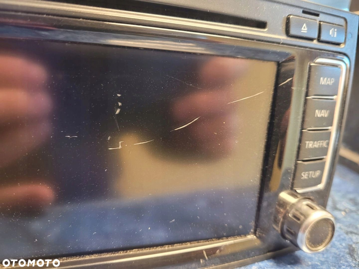 VW TOUAREG I T5 RADIO NAWIGACJA 7L6035680 - 9
