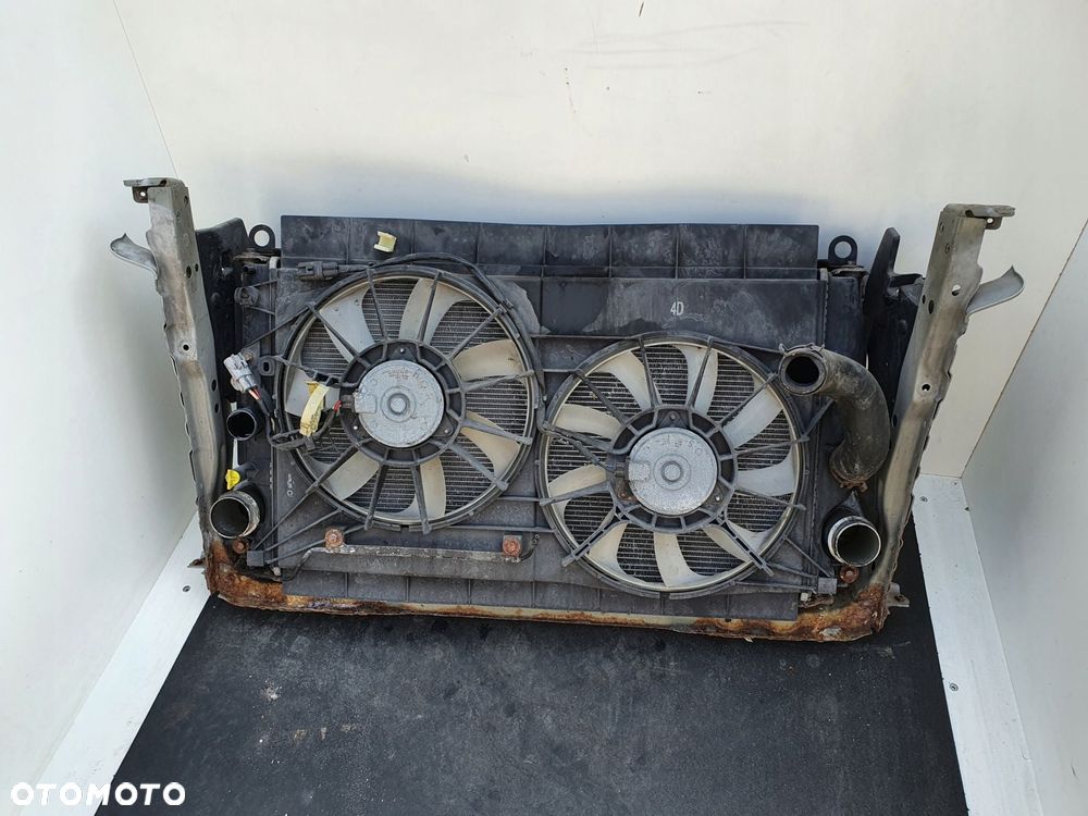 toyota auris i 06-09 2.0 d4d komplet chłodnic pas - 1