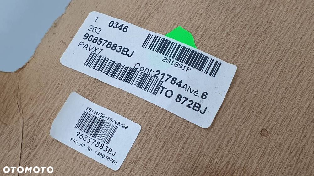 PODSUFITKA PANORAMA SZYBERDACH CITROEN C5 III X7 ALCANTARA EUROPA - 11