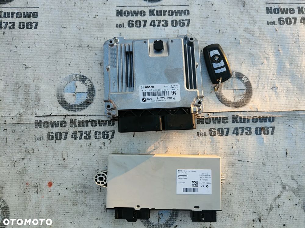 BMW F10 F11 2.0d N47 184KM Sterownik Silnika Zestaw Startowy 8574091 - 1