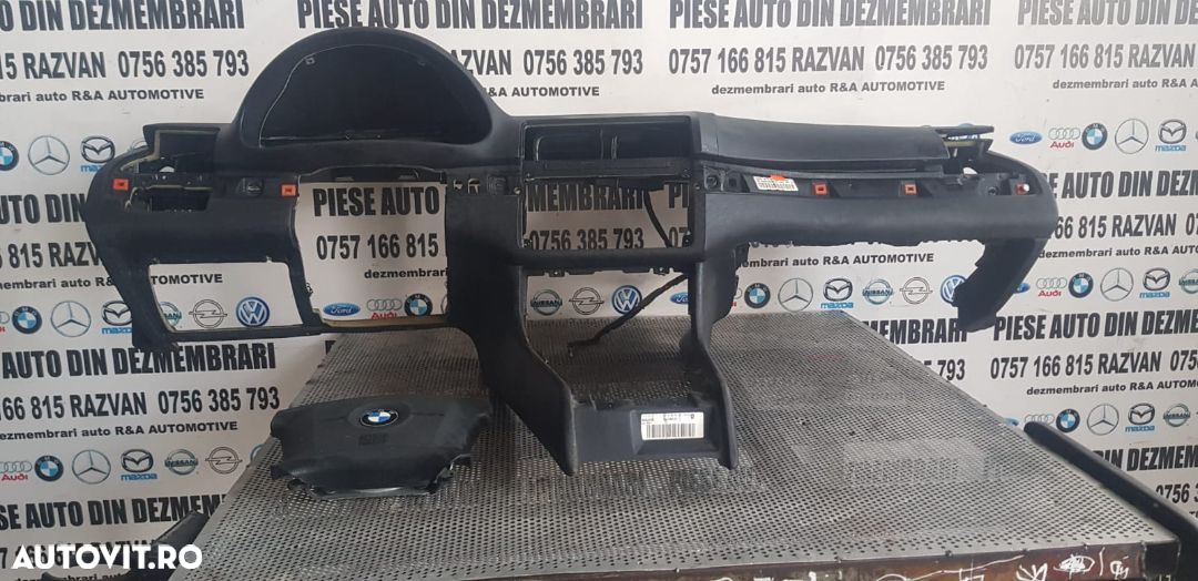 Plansa Bord Kit Airbag BMW E46 Livram Oriunde In Tara - 5