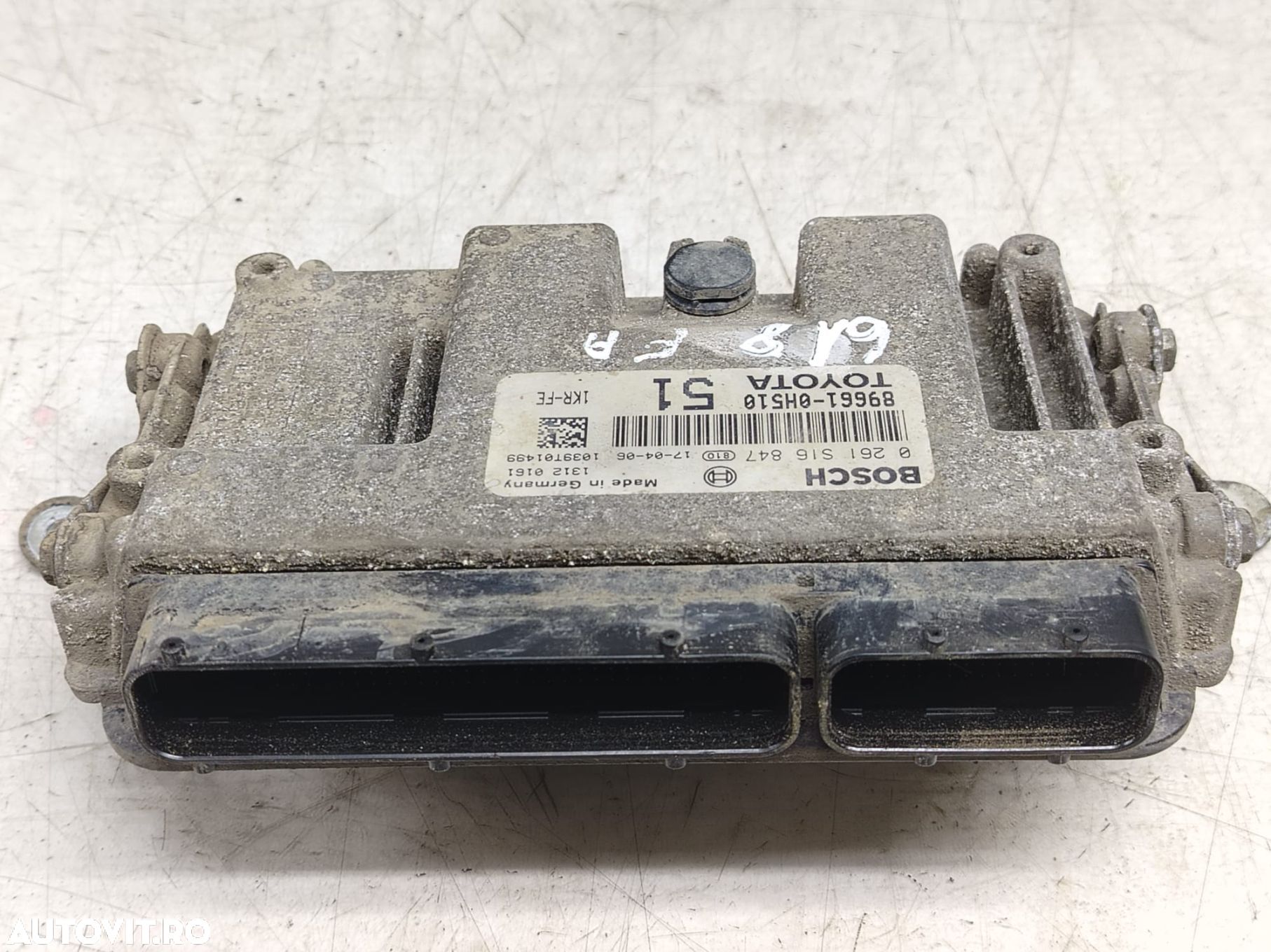 Calculator motor ecu 1.0 benzina 1KRFE 0261s16847 Toyota Aygo 2 [2014 - 1