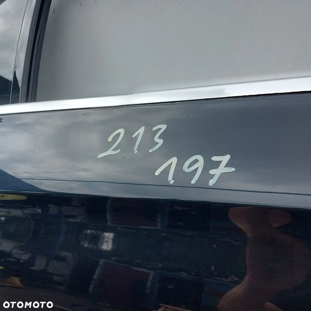 DRZWI TYL TYLNE PRAWE 197 LAK MERCEDES E W213 SEDAN ORYGINAL DEMONTAZ - 3