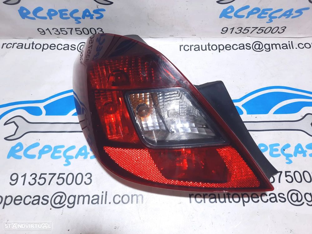 FAROLIM FAROLINS ESQUERDO DIREITO TRASEIRO TRÁS OPEL CORSA D S07 93190950 ORIGINAIS - 2