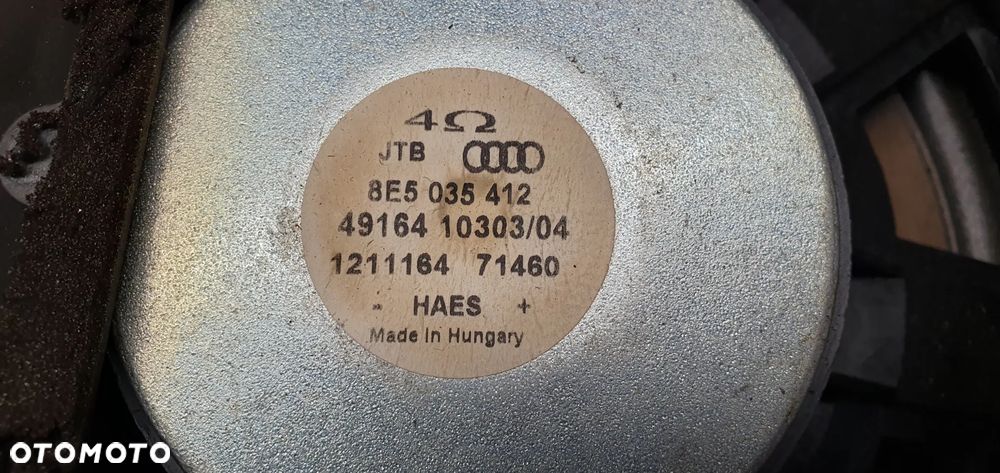 Głośnik basowy subwoofer Audi A4 B6 8E5035412 - 5