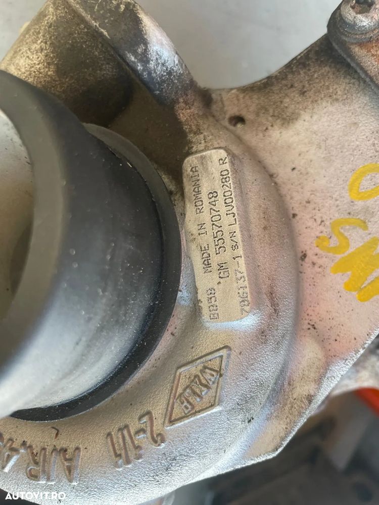 Turbo turbina cu actuator Opel Insignia A 2.0 diesel 116kw 160Cp DTH - 2