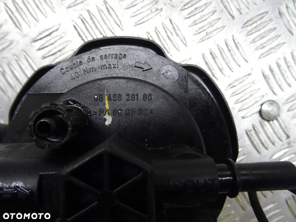 FORD KUGA MK1 08-13 2.0 TDCI 140KM OBUDOWA FILTRA PALIWA 9645928180 - 3