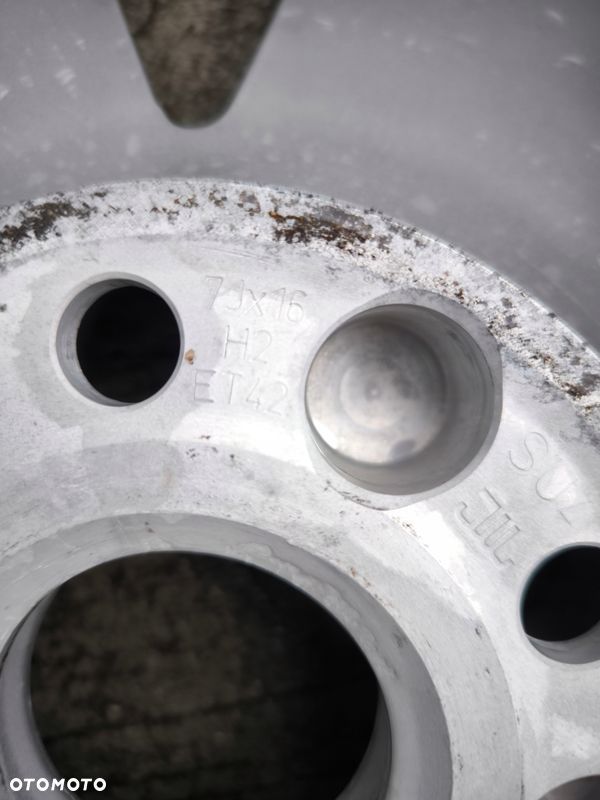 FELGA ALUMINIOWA AUDI A3 A4 A6 VW SKODA 7.0J R16 ET42 4F0601025AN Z*43* OK - 10