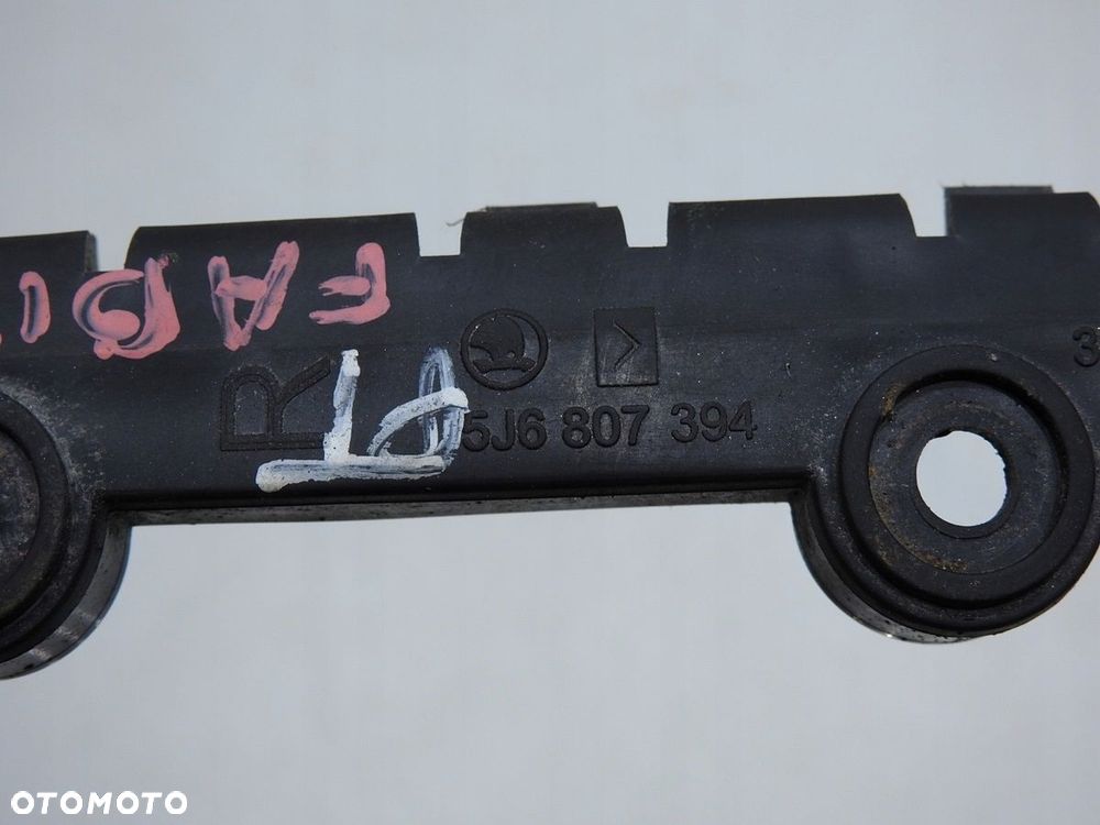 ŚLIZG ZDERZAKA PRAWY TYŁ SKODA FABIA II 5J6807394 - 6