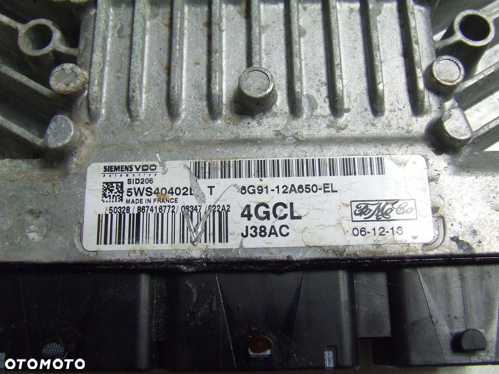 GALAXY MK3 2.0 TDCI KOMPUTER SILNIKA 8G9112A650EL - 3