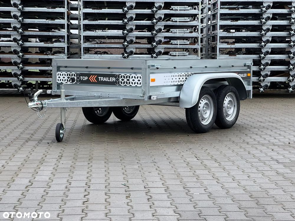 MAZZO DOSTAWA! Przyczepa Top Trailer TT25/2 251x135x37cm DMC750 kg SPAWANA! kat. B, MOCNA! PROMOCJA CENOWA! - 18