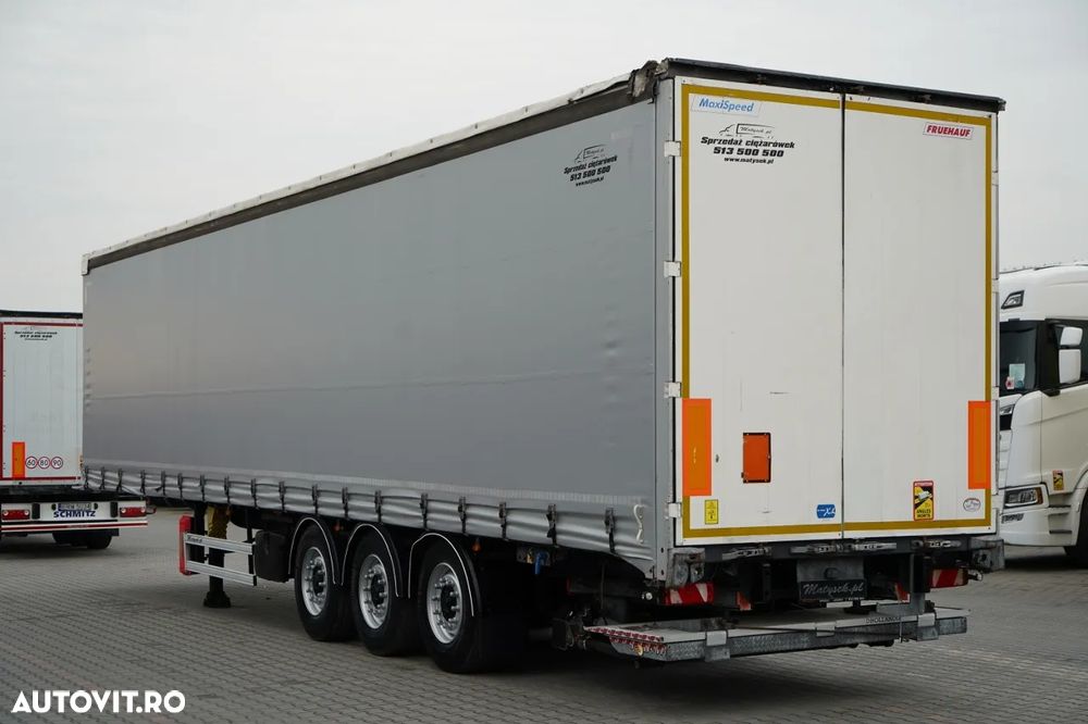 Fruehauf CORTINĂ / STANDARD / LIFT / BALCĂ PODEA PUTERNICĂ / AXĂ RIDICATĂ - 6
