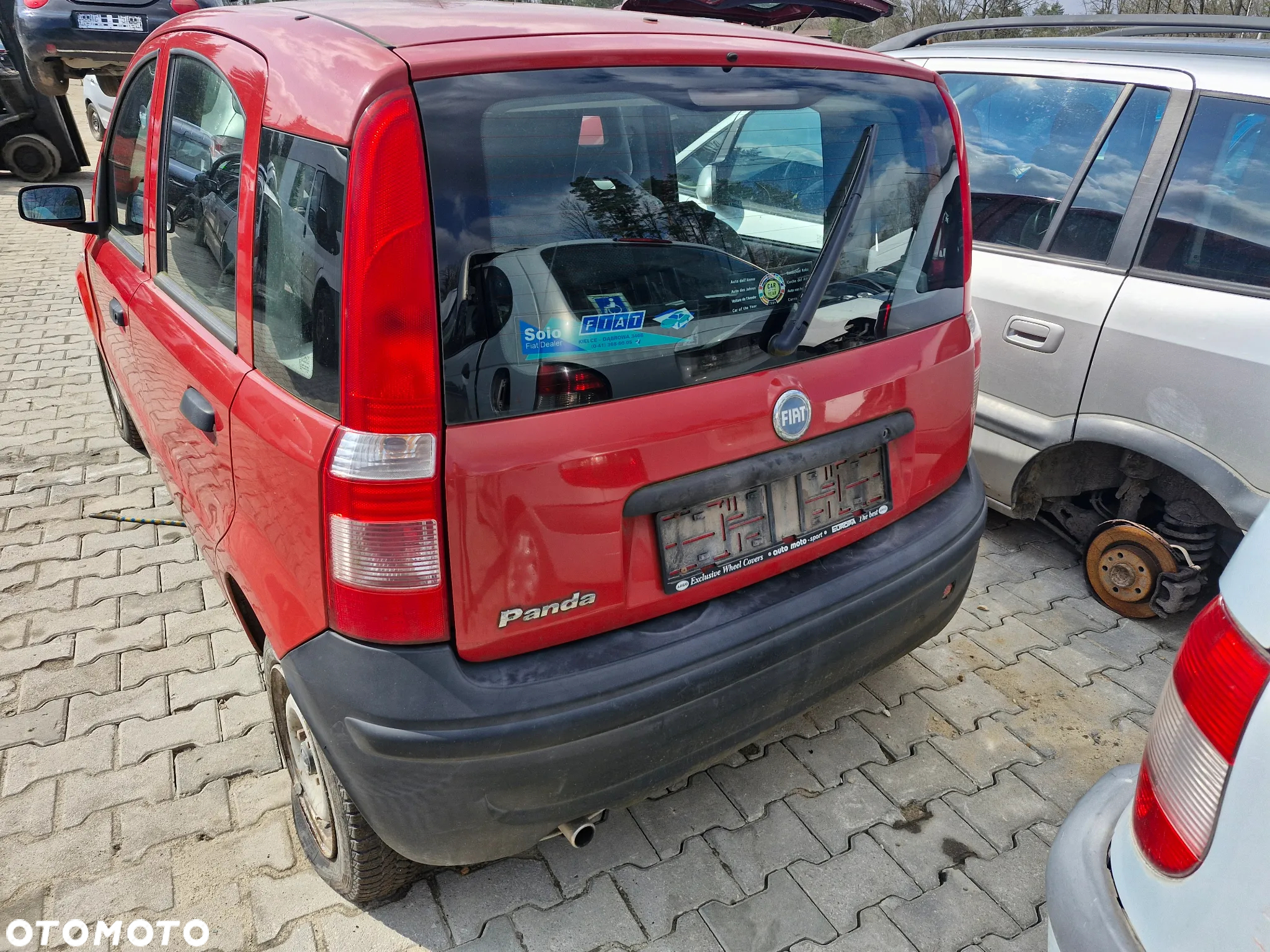 Fiat Panda 2 1.1 maska zderzak drzwi szyby silnik 1.1 skrzynia błotnik kod lak 199A - 4