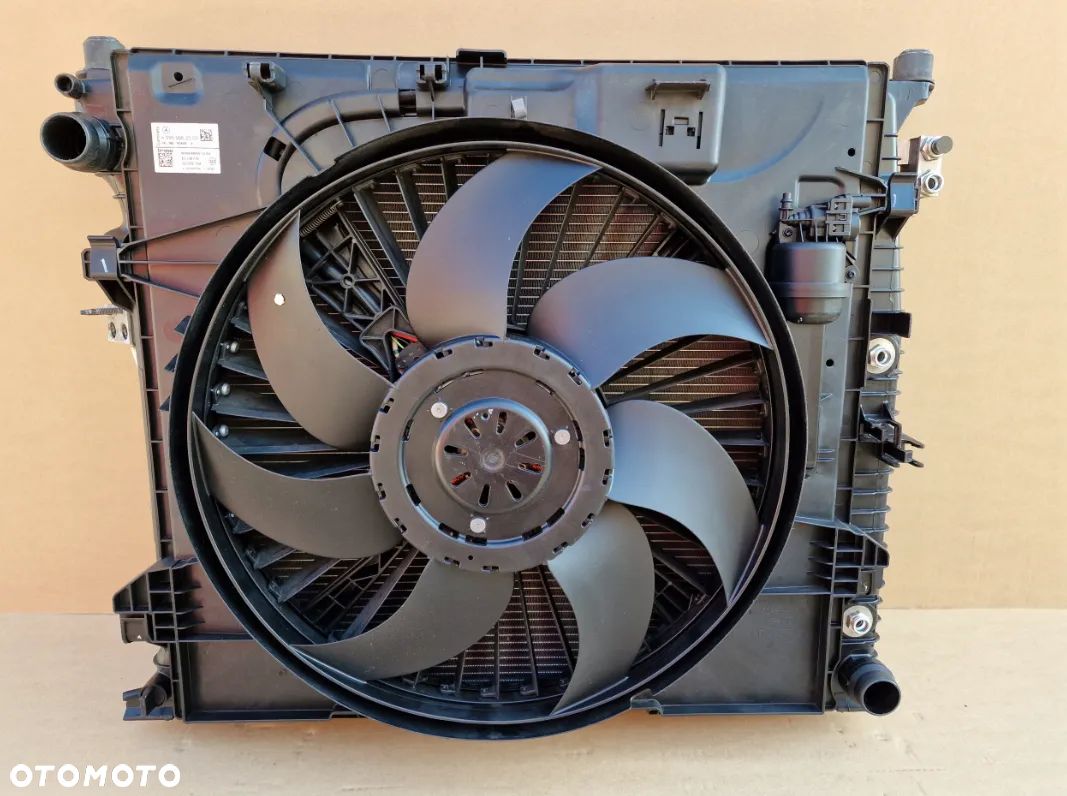 KOMPLET CHŁODNIC MERCEDES ML W166 GLE W292 GL 166 - 1