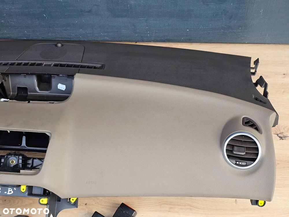 DESKA KONSOLA OPEL MERIVA B EUROPA KOMPLET ORYGINAŁ BRĄZOWA ( NIE NAPRAWIANA ) ORYGINAŁ DEMONTAŻ - 2