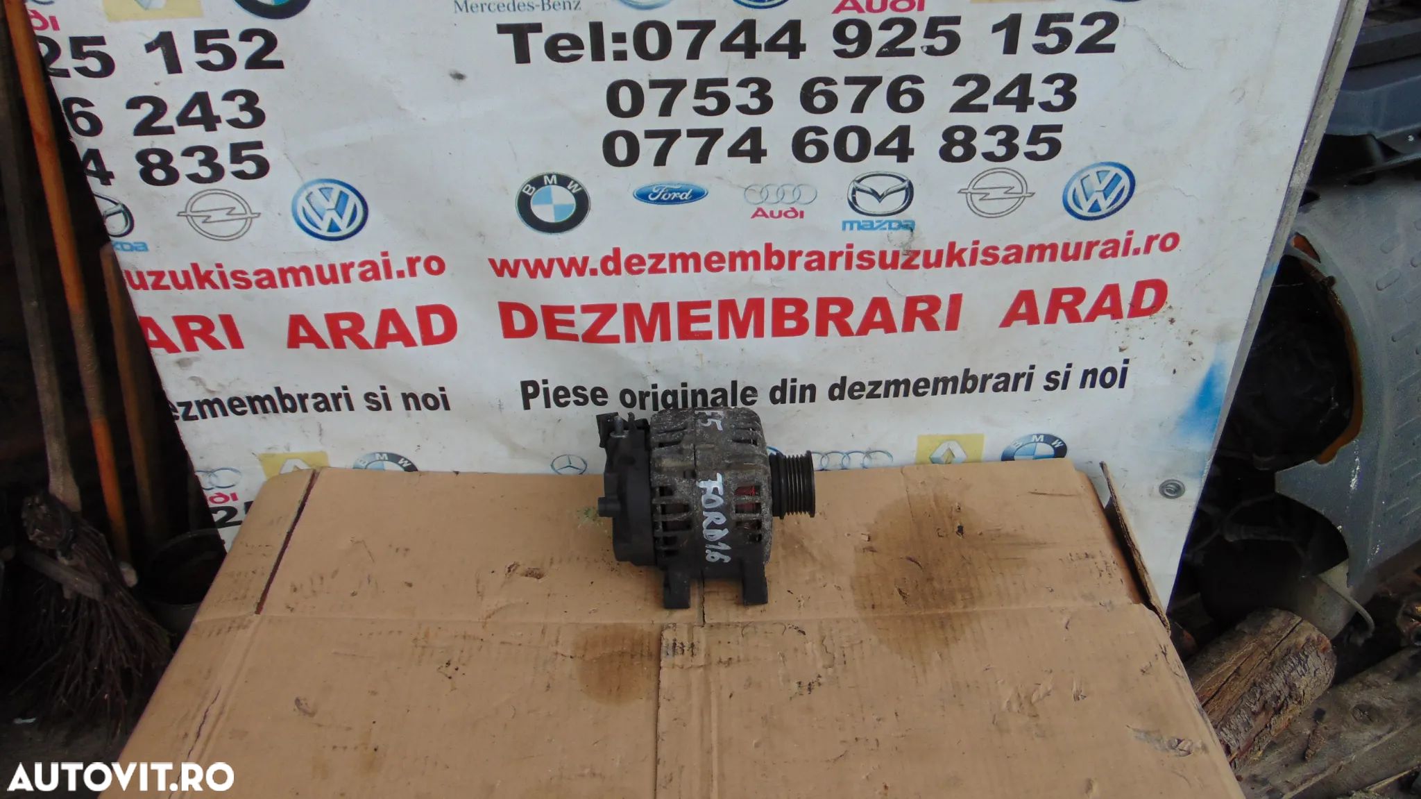 Alternator Ford Focus 1.6 euro 5 Fiesta 7 1.4tdci 1.6tdci transit tourneo connect fiesta 6 euro 5 c - 1